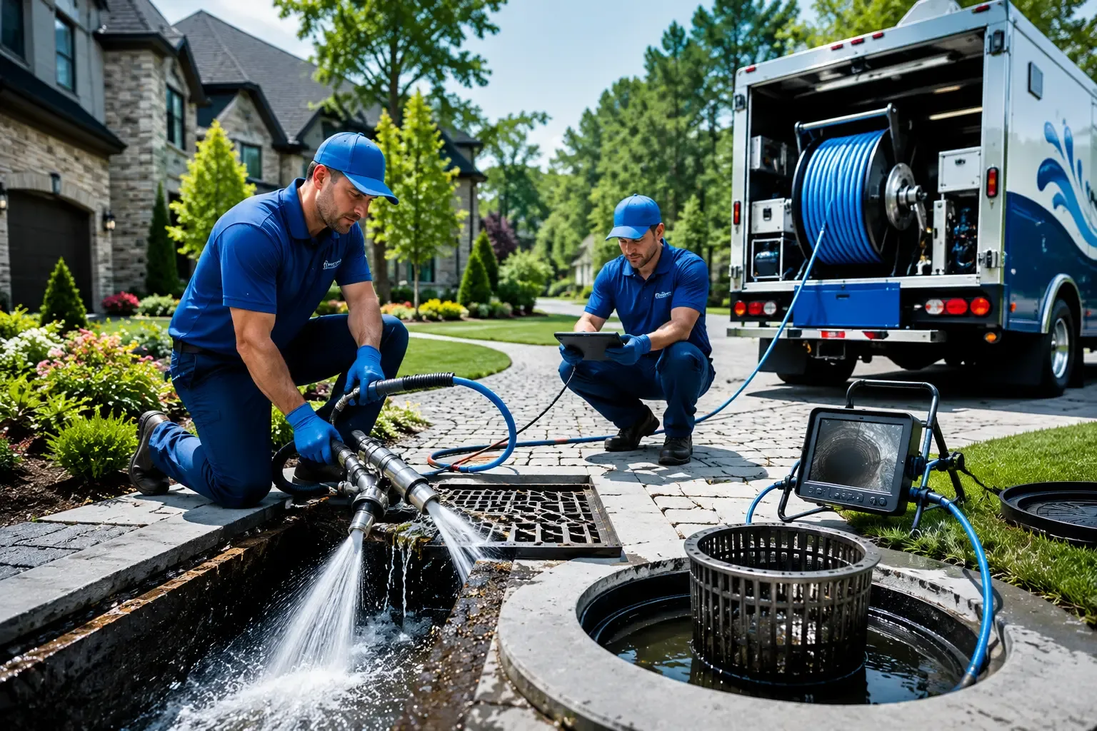 Local outdoor drain cleaning professionals in Bloomington, IL