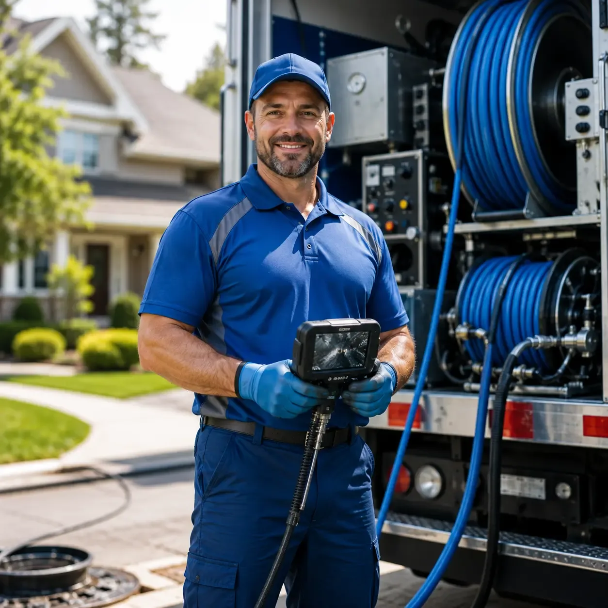 Local outdoor drain cleaning specialists in Bloomington, IL